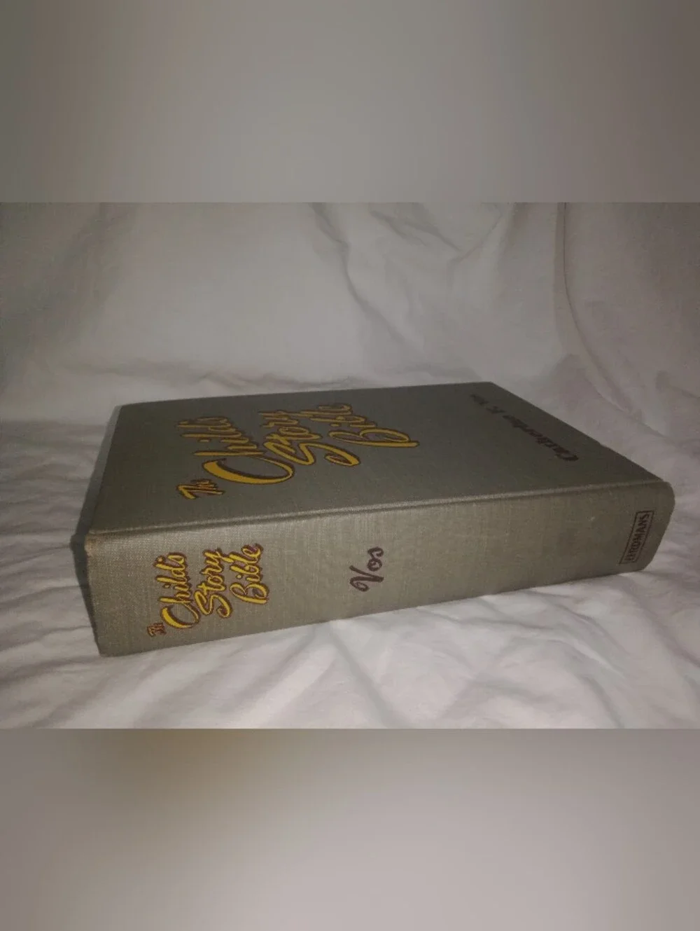Vintage The Child's Story Bible 1949 Book by Catherine F Vos Religion Christian